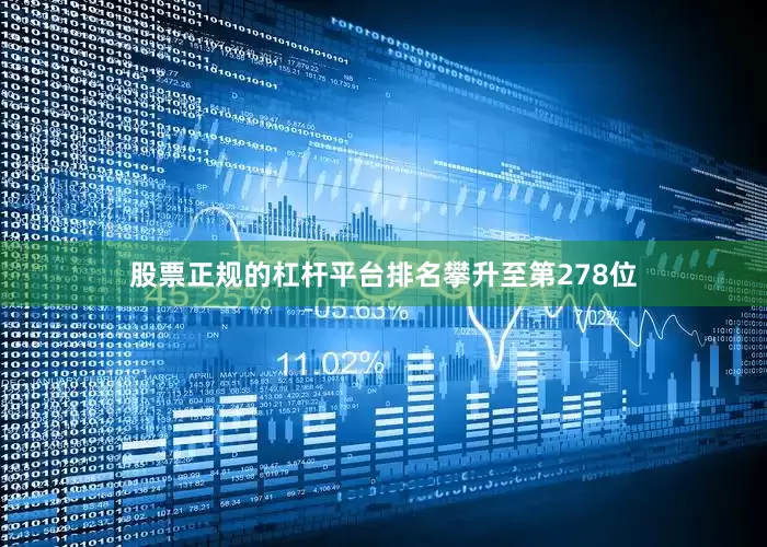 股票正规的杠杆平台排名攀升至第278位