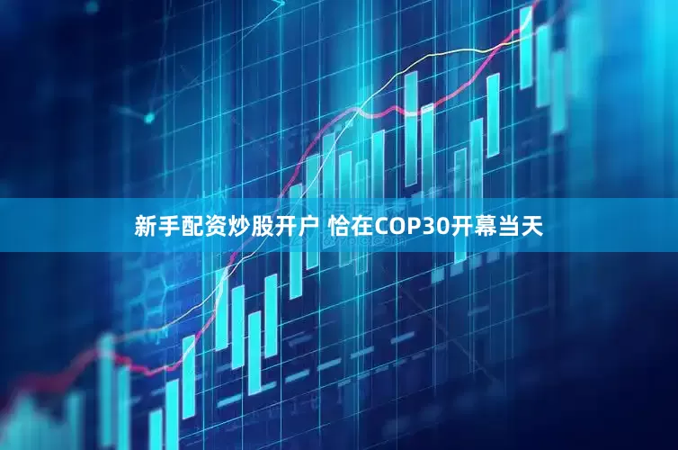 新手配资炒股开户 恰在COP30开幕当天