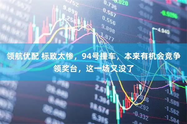 领航优配 标致太惨，94号撞车，本来有机会竞争领奖台，这一场又没了